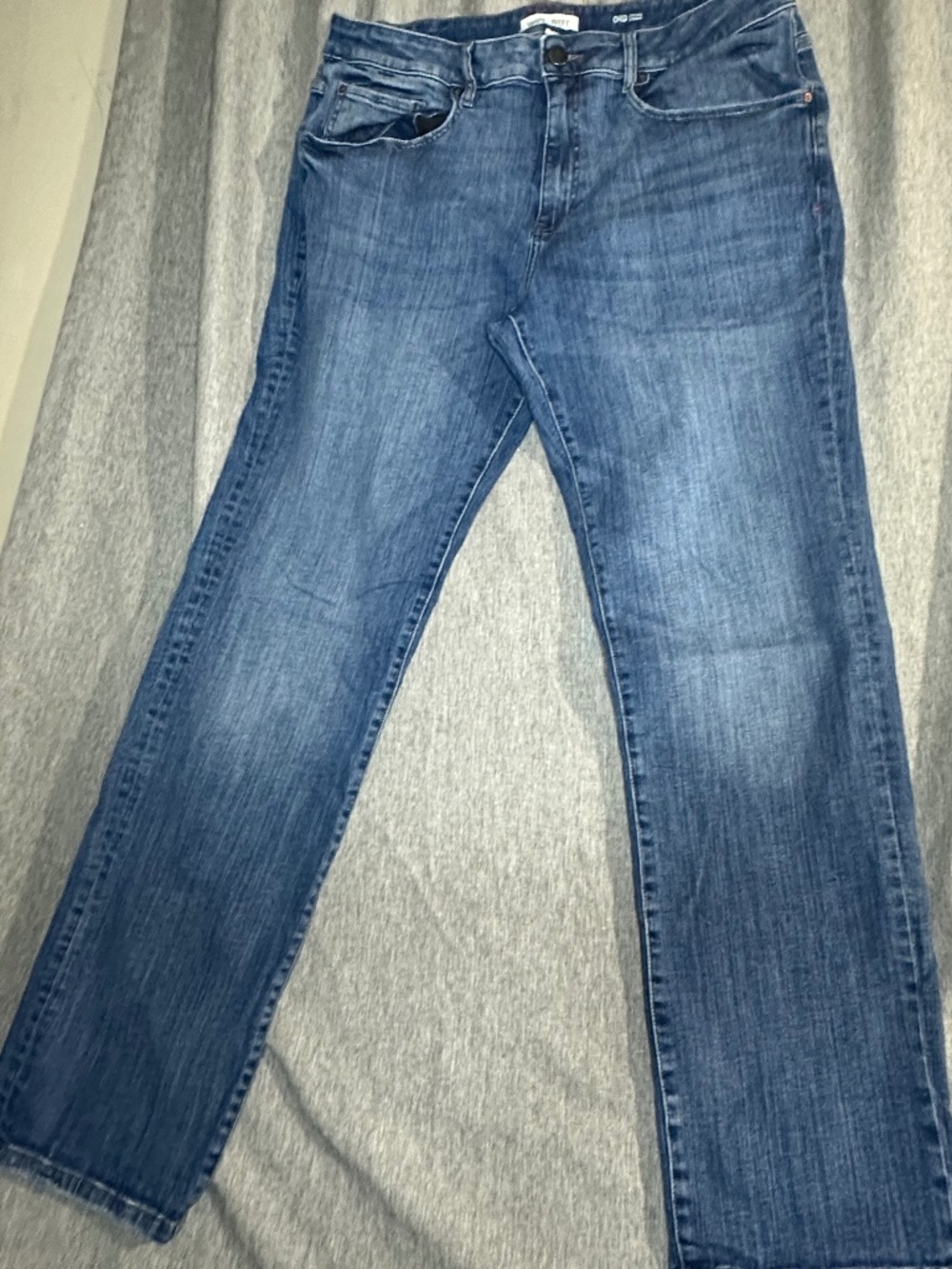 Warp + Weft ORD Chicago Straight Leg Jeans Men's 38x32 Medium Wash